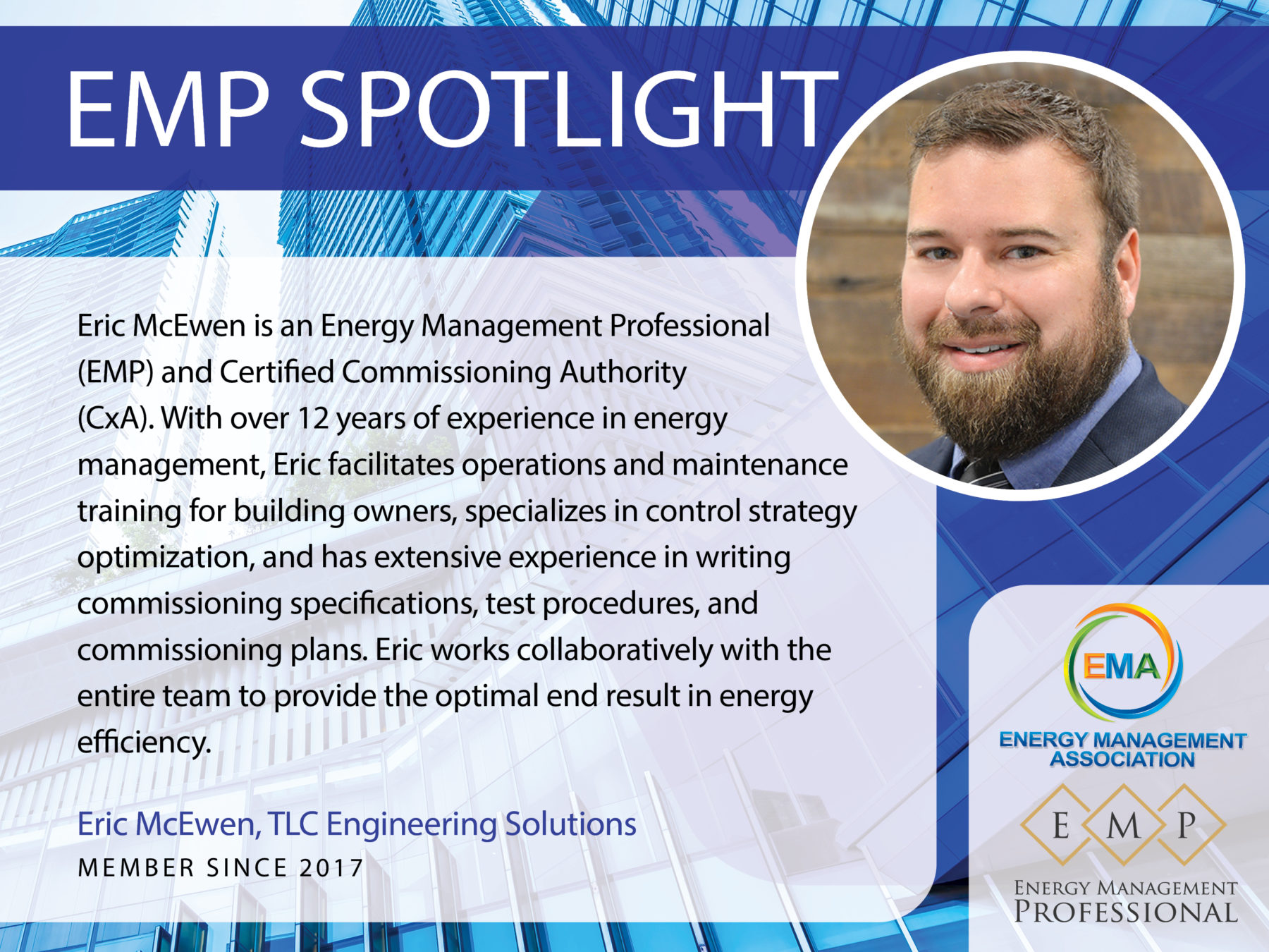 EMP Spotlight Eric McEwen TLC Engineering Solutions
