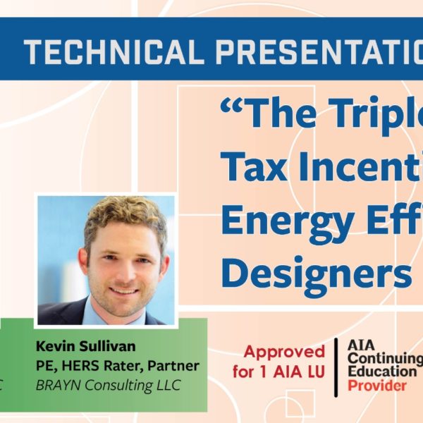 Tax Incentives for Energy Efficient Designers